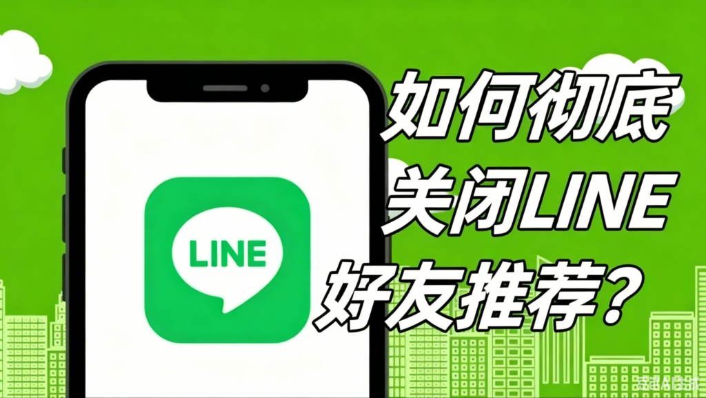 关闭LINE好友推荐